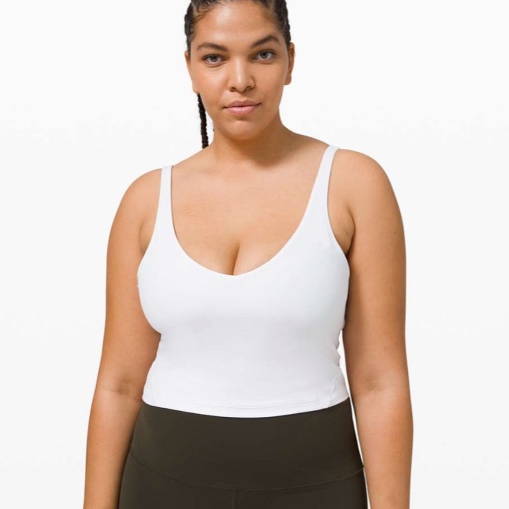lululemon athletica White Tank Top